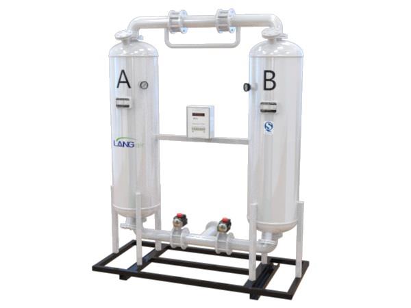 Máy nén hút ẩm thanh lọc được gia nhiệt bên ngoài